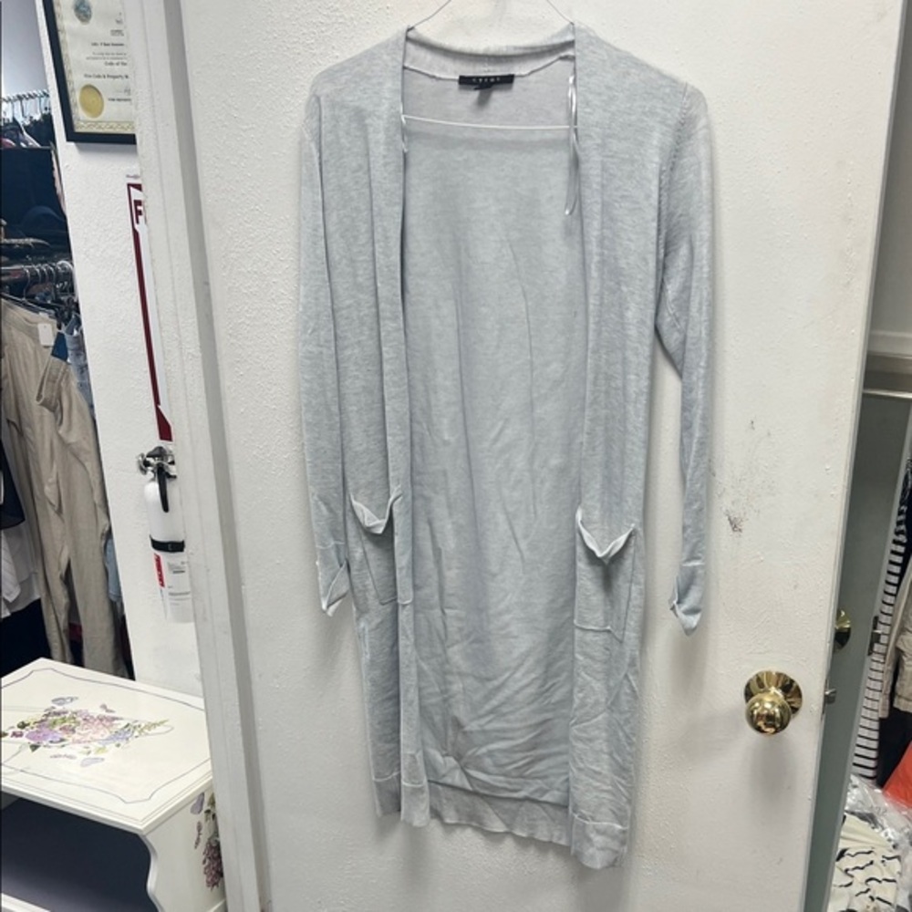 Cyrus Light Gray Women's Cardigan